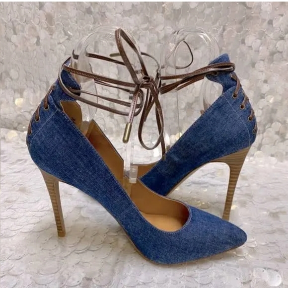 Nine West Shoes - Nine West Shoes | Nine West Ebba | Color: Blue/Brown | Size: 10M